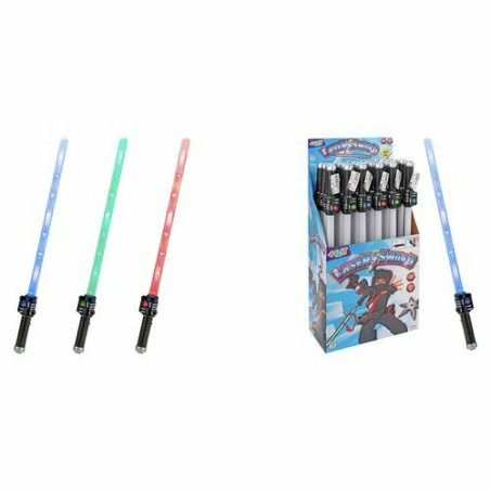 arma giocattolo globo wtoy spada spaziale con luci e suoni 66cm assortito