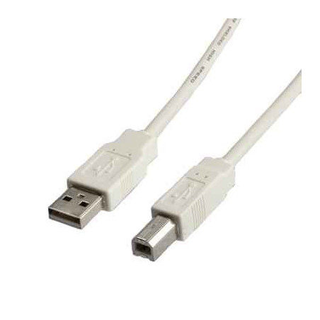 Cavo usb itb solution usb 2.0 tipo a/mini-b m/m 1.80mt grigio