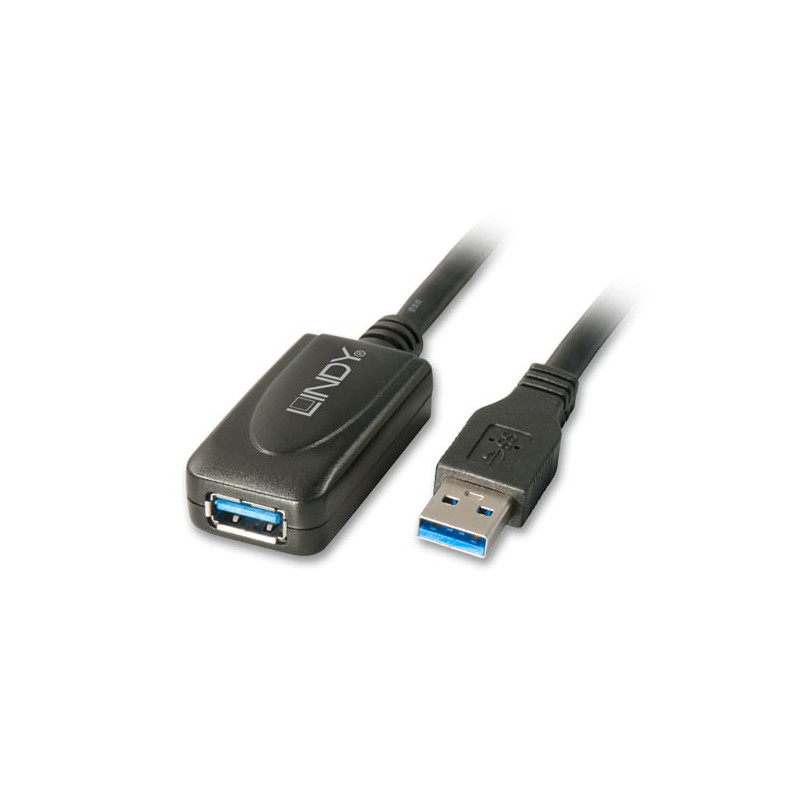 Cavo usb lindy 43155 usb 3.0 5mt nero