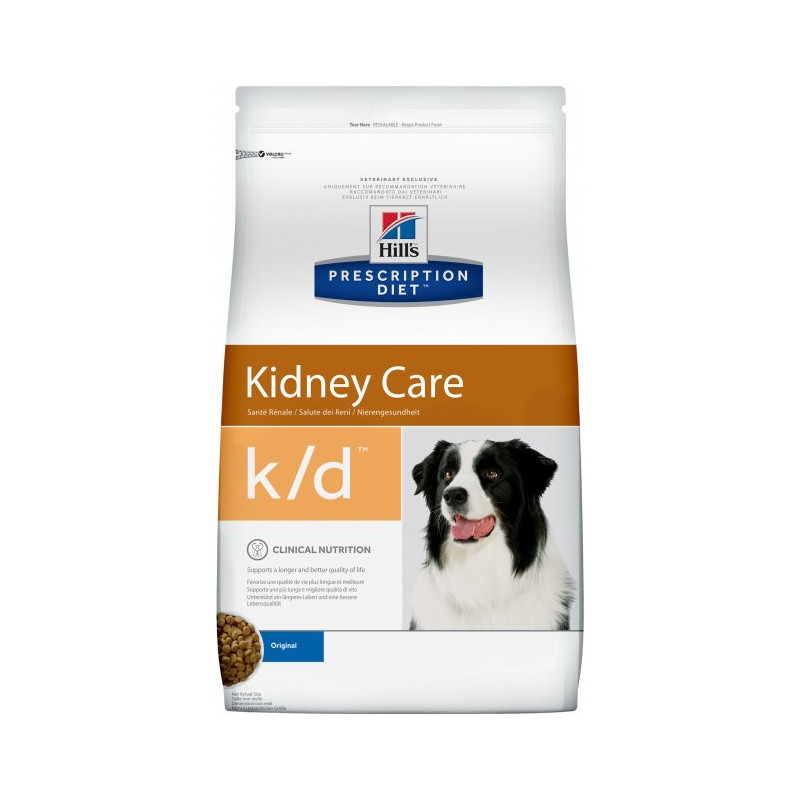 cibo secco hill's prescription diet k/d con pollo per cani 1.5