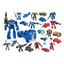 giocattolo globo 41660 wtoy robot traxfigure 2 in 1multicolore