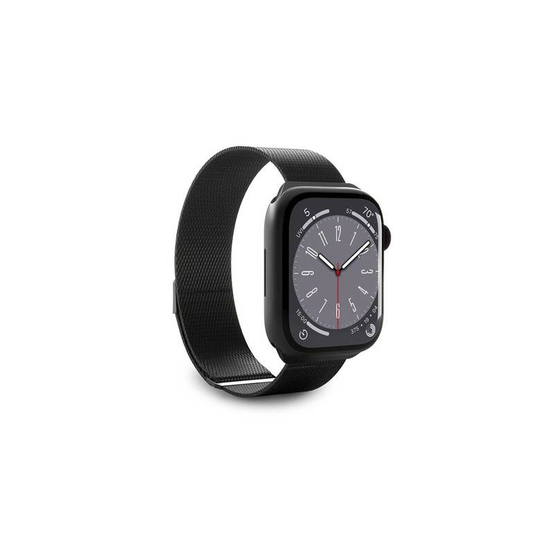 cinturino magnetico puro milanese per apple watchb in acciaio inox