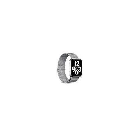 cinturino magnetico puro milanese per apple watchb in acciaio inox