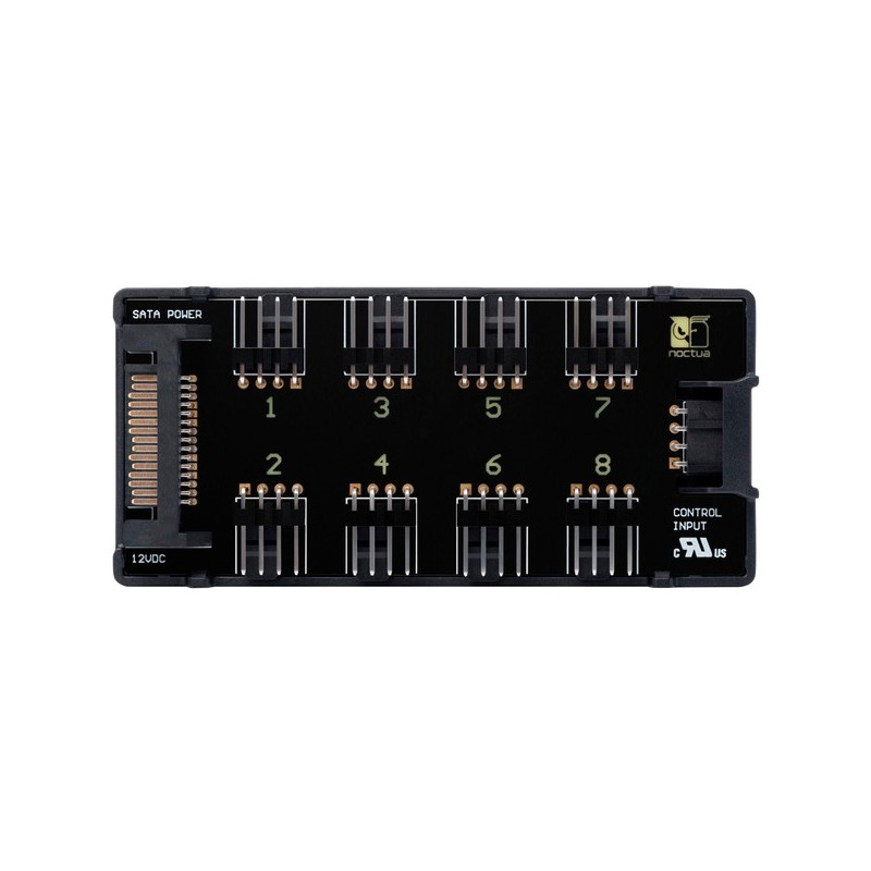 controller ventole noctua na-fh1 per ventole pwm a 8 canali nero