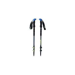 bastoncini da trekking viking carbo lite nero lime [610/22/1750/73/uni]