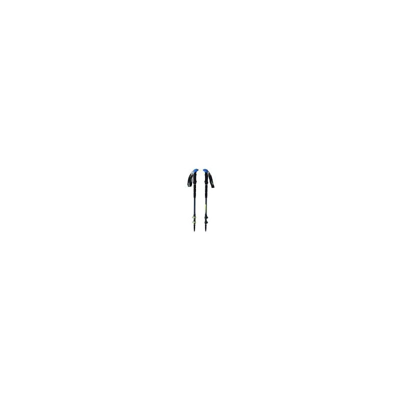 bastoncini da trekking viking carbo lite nero lime [610/22/1750/73/uni]