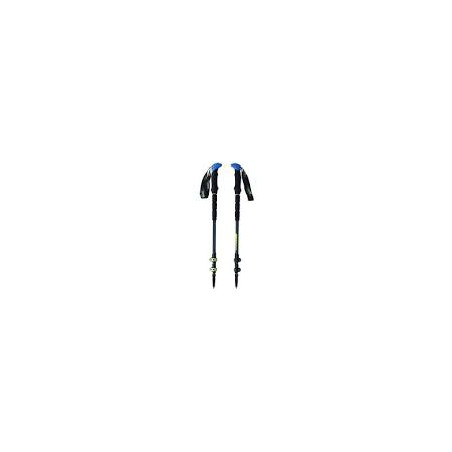 bastoncini da trekking viking carbo lite nero lime [610/22/1750/73/uni]