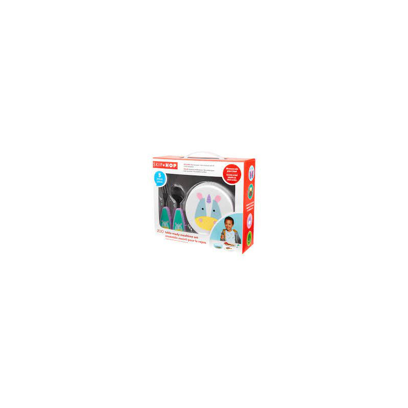 set di stoviglie skip hop unicorno per bambini multicolore [wcsopp0u7033810]