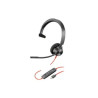 cuffia hp poly blackwire 3310 mono usb-c per dispositivi elettronici