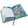 diario scolastico one color boy blasetti 13x18cm 12mesi 6colori assortiti