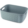 cesto portaoggetti curver softex s 4l blu verde