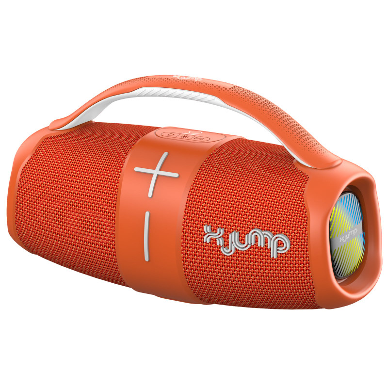 altroparlante xjump xj 120 cassa wireless tws 40w portatile arancione