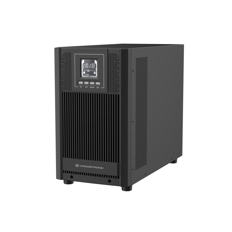 gruppo di continuita conceptronic 3000va/2700w nero [zeus52e3k]
