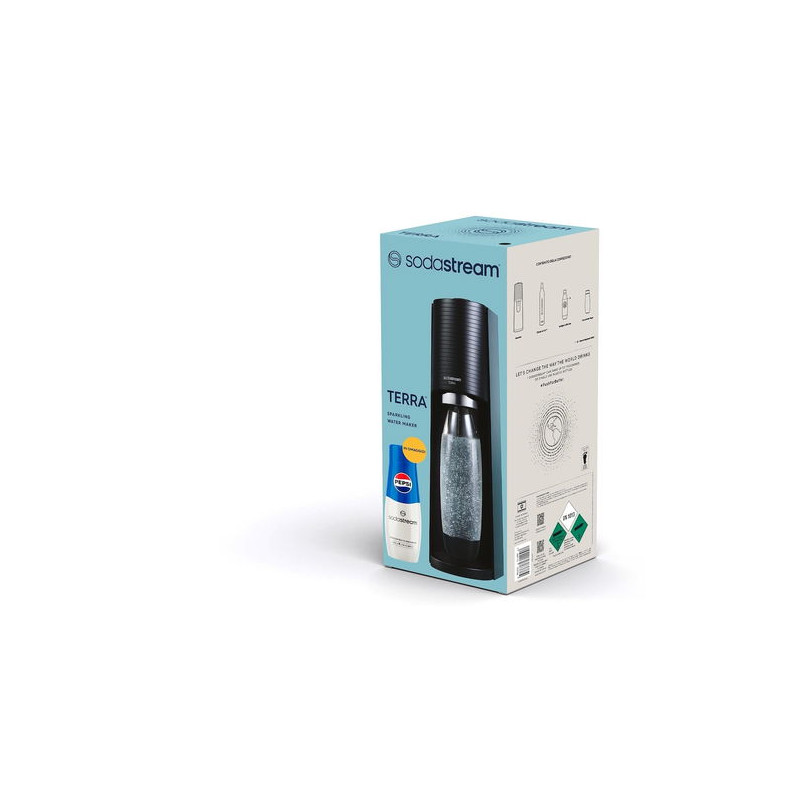 gasatore sodastream terra nero [6000060]