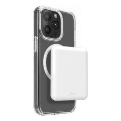 batteria portatile puro powermag magsafe powerbank 5000mah bianco