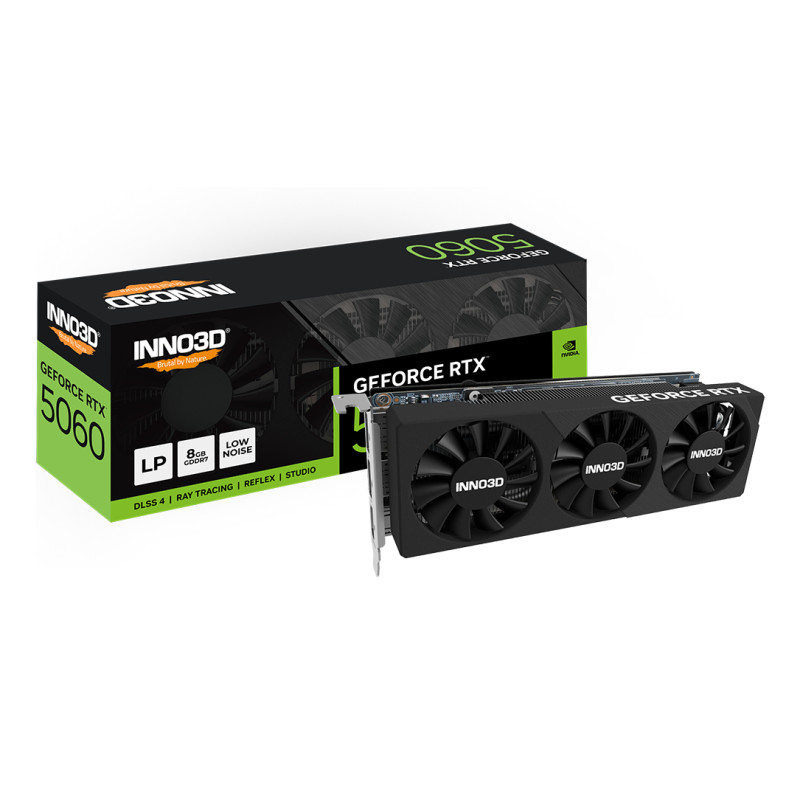 scheda video nvidia inno3d geforce rtx 5060 x3 low profile 8gb gddr7