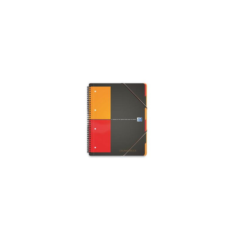 blocco spiralato oxford 240x297mm 5mm con margine 80fg 80gr organiser