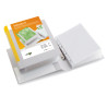 raccoglitore ad anelli sei rota stelvio 2r bianco dorso 40mm 22x30