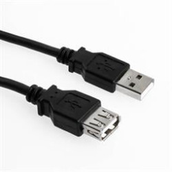 Cavo usb sharkoon usb 2.0 3,0m nero [4044951015429]