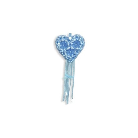 fiocco nascita baby idea cuore azzurro