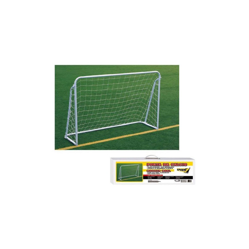 mandelli 702800016 porta da calcio deluxe 180x120x60