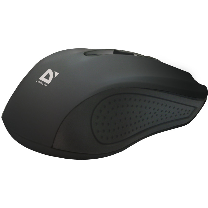 mouse defender accura mm-935 rf nero 1600dpi 4p [52935]