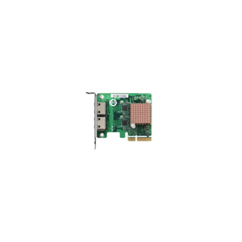 scheda di rete qnap a doppia porta 2.5 gbe a 4 velocitaÂ  [qxg-2g2t-i225]