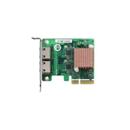 scheda di rete qnap a doppia porta 2.5 gbe a 4 velocitaÂ  [qxg-2g2t-i225]