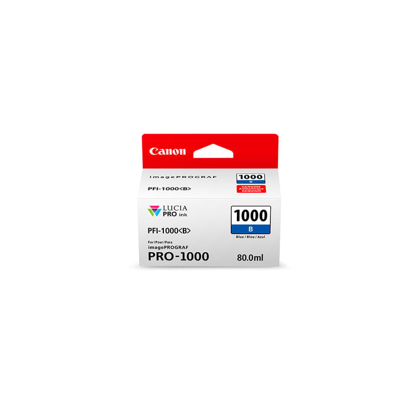 cartuccia canon pfi-1000b blu [0555c001]