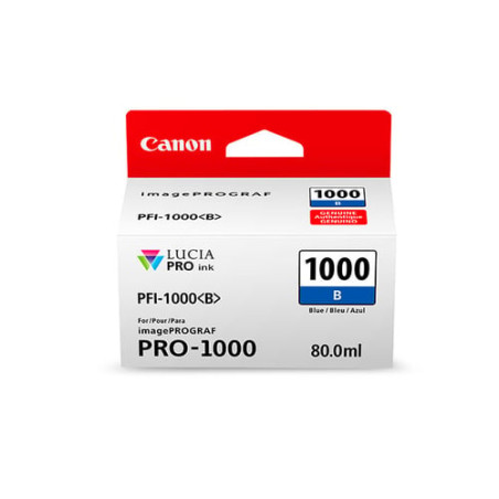 cartuccia canon pfi-1000b blu [0555c001]