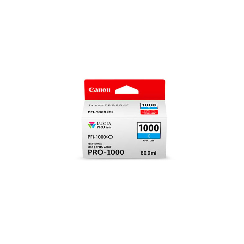 Cartuccia canon pfi-1000c ciano [0547c001]