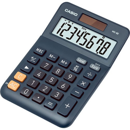 calcolarice casio ms-8e da tavolo nero [ms-8e]