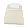 set lenzuola baby idea per culla 3 pezzi grigio chiaro