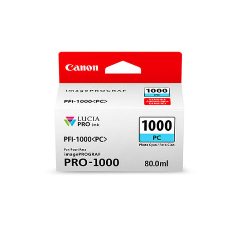 Cartuccia canon pfi-1000pc photo ciano [0550c001]