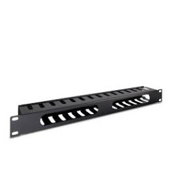 canalina inter-tech per cavi 1u con 15 ingressi nero [88887276]