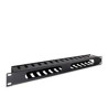 canalina inter-tech per cavi 1u con 15 ingressi nero [88887276]