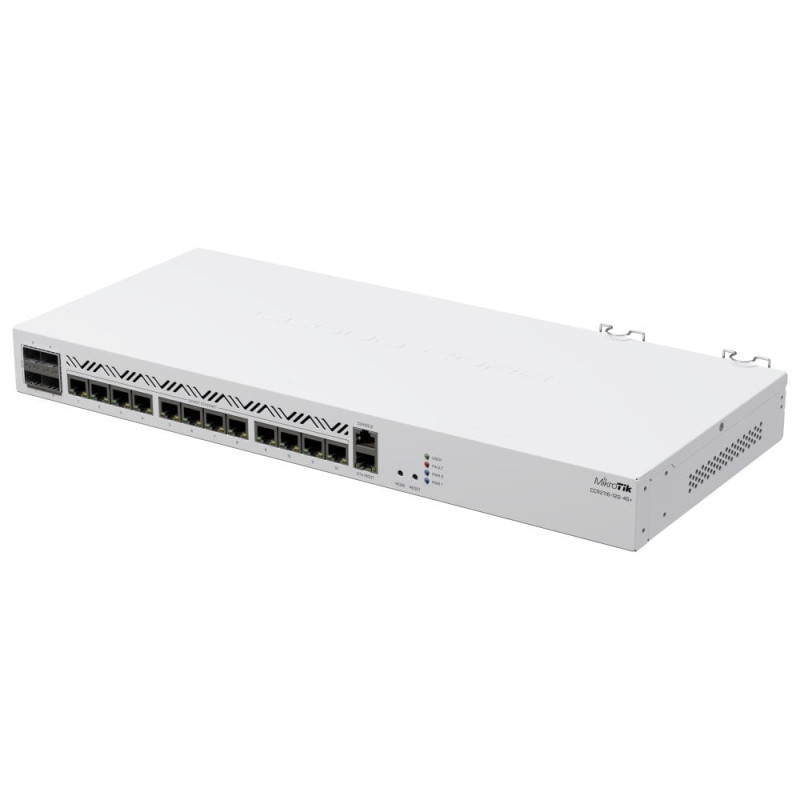 router mikrotik ccr2116-12g-4s+ 16x2000mhz cpu 16gb ram 13xgbit
