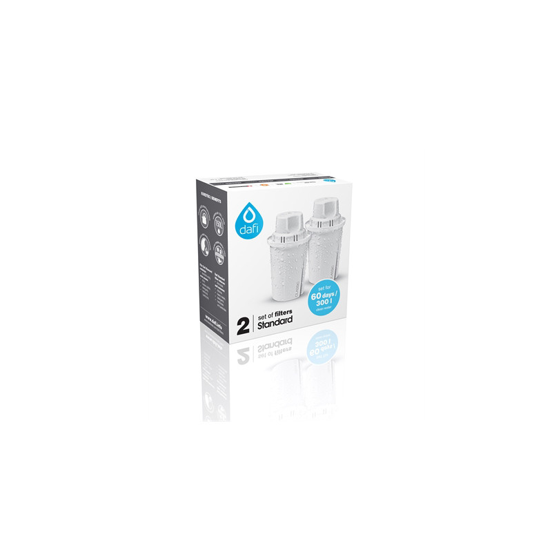 filtro acqua dafi classic 2p bianco [poz03233]