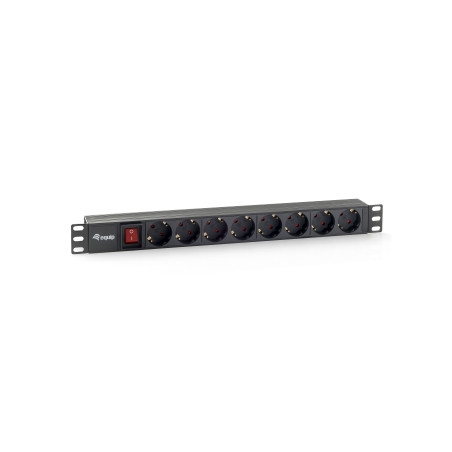 multipresa conceptronic 8xdin49440 1.8m nero [apc89.2136]