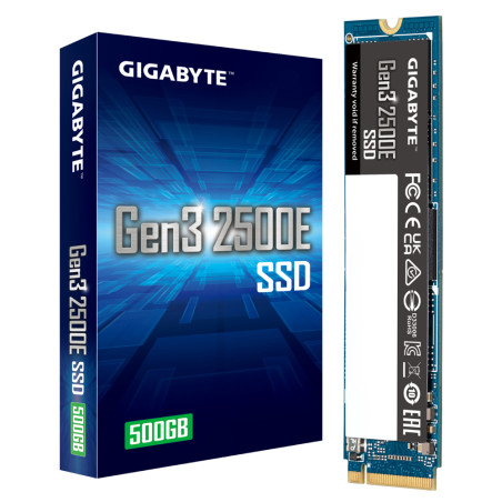 ssd 500gb gigabyte gen3 2500e-m.2-pcie-nvme-write