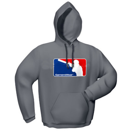 Felpa gamerswear counter kapu grey (s)