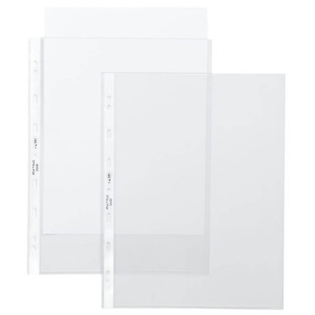 buste plastica forate sei rota ppl album liscio plus a3 42x30cm 10pz