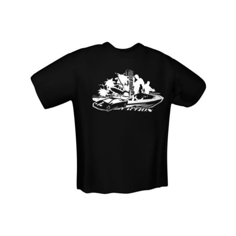 Maglietta gamerswear double team t-shirt nero (xxl)