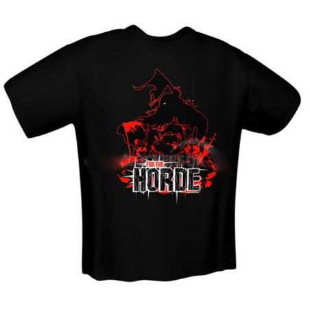 Maglietta gamerswear for the horde t-shirt nero (m)