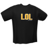 Maglietta gamerswear lol t-shirt nero (xl)