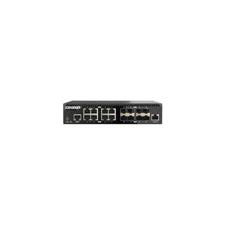 switch qnap gestito l2 16 porte gigabit ethernet [qsw-m3216r-8s8t]