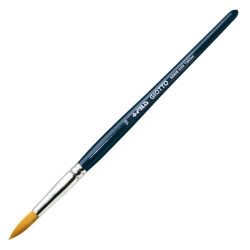 set di pennelli giotto 500 taklon n.10 blu 12pz [f561000]