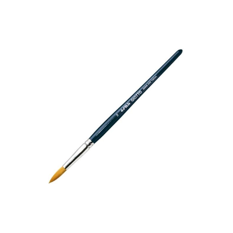 set di pennelli giotto 500 taklon n.10 blu 12pz [f561000]