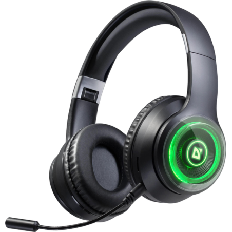 cuffie defender 3.5mm bluetooth con microfono nero [63400]