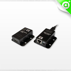 Adattatore di rete logilink usb 2.0 cat.5 extender 50m 1-porta